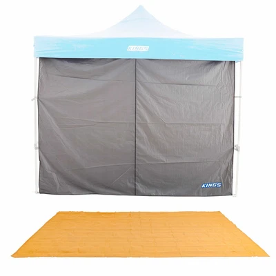 $80.92 • Buy Adventure Kings Gazebo Side Wall 2.85x2.85m + Mesh Flooring 6x3m Camping