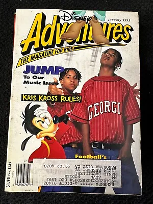 $16.14 • Buy Disney Adventures Magazine January 1993 Krossed Out With Kris Kross