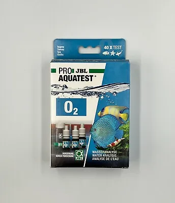 JBL ProAqua Test Kit O2 Oxygen (aquarium Fish Tank Tropical Marine Fresh Water) • £16.49