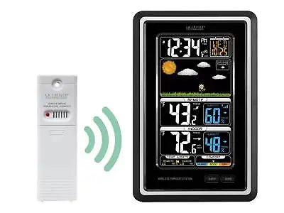 308-1425C La Crosse Technology Wireless Color Weather Station With TX141TH-BV2 • $49.95