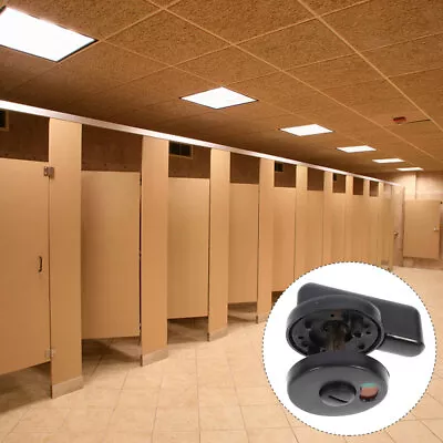 $35.66 • Buy 5pcs Public Toilet Partition Door Lock Vacant Engaged Lock