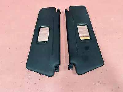 BMW E36 328I M3 318I 323I Sun Visor With Mirror Pair Black OEM 127K Miles • $75