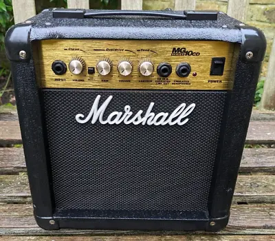 Marshall Mg Series Mg10cd -  10watt  Guitar Amplifier Combo With Gain • £35