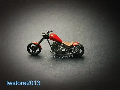 1/87 Motorcycle Scene Props Miniatures Figures Model For Cars Vehicles Toys • $33.11