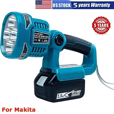 For Makita LED 18V 1120LM Li-ion Cordless FlashLight Work Light 18 Volt 4 Modes • $25.89