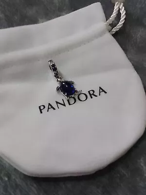 Pandora Dark Blue Turtle Charm Brand New • £25