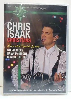 New CHRIS ISAAK CHRISTMAS DVD Sealed Stevie Nicks Michael Buble Holiday • $44.99