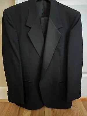 Nice Vintage Raffinati Mens Tuxedo Size 42 Jacket Size 36 Trousers Black • $59.99