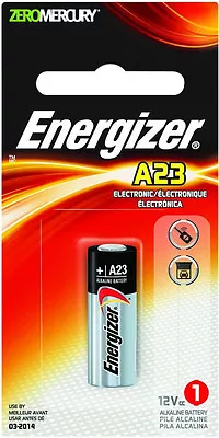 A23 Energizer Battery 12 Volt - 1Pack • $4.20