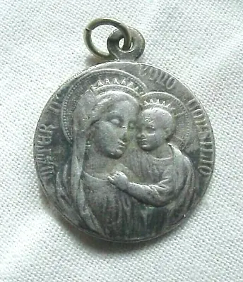 Vatican Great Silver Medal Christ Misericordia / Mater De Bono Consilio • $10.50