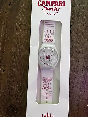 Wrist Watch Advertising Campari Soda Milan Gadgets  Watch NEW • $17