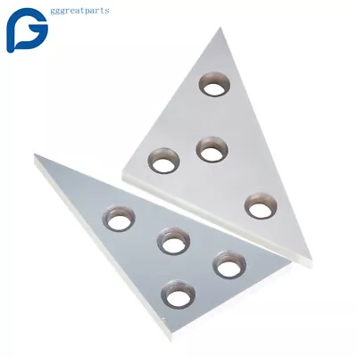 2PC 45 45 90 Degree Angle Blocks 30 60 90 Degree Angle Machinist Plate 0.0001  • $17