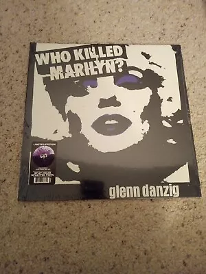 SEALED Glenn Danzig Who Killed Marilyn PURPLE Vinyl MISFITS 12  Punk Samhain Lp • $28