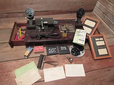 Vintage Movie Supply Master Rewind And Splicer View Finder With Seemann Splicer  • $119.99