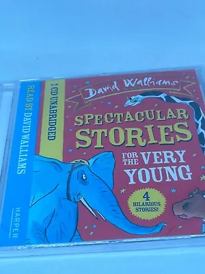 BNWT David Walliams Sealed CD Spectacular Stories For Very Young Children  #LH • £3