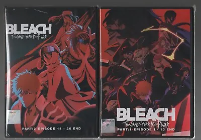 Anime DVD BLEACH: Thousand-Year Blood War Part 1+2 Vol.1-26 End English Dubbed • $26.99