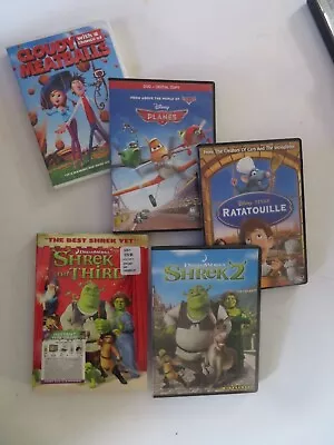 Lot Of 5 Vintage Children's  Cartoon DVDs All  In Cases Various MOVIES Very Good • $4.99