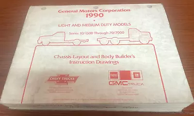 1990 Chevrolet & GMC Light & Medium Duty Trucks Chassis And Body Drawings Manual • $40