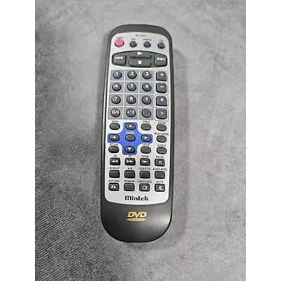 Mintek RC-320H Remote Control W/ Back Cover For DVD1500 DVD1600 DVD2110 DVD2580 • $9.50