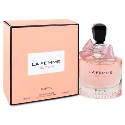 £19.99 • Buy La Femme Bloom By Riiffs Eau De Parfum Spray 3.4 Oz / 100 Ml (Women)