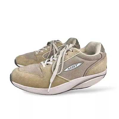 MBT Women's 1997 Taupe Classic Retro Suede Rocker Walking Toning Shoes 7 $189 • $39.99