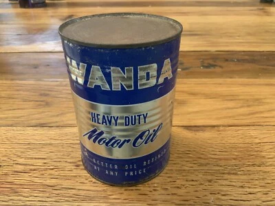 $25 • Buy Vintage CATO OIL OKC Wanda Heavy Duty Motor Oil Qt Metal Can Empty