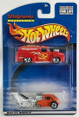 2001 Hot Wheels Walgreens Exclusive 2 Pack ‘56 Ford And Whatta Drag • $7.50