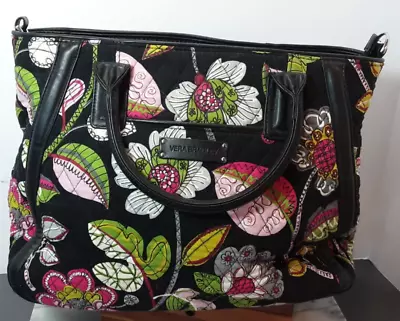 Vera Bradley Moon Blooms Overnighter Travel Bag SOLD  AS IS  W NO SHOULDER STRAP • $19.95