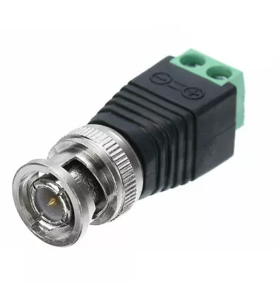 CCTV CAT5 Coax Coaxial Camera BNC Video Balun Cable Connector Adapter Socket • £23.90