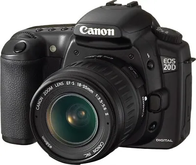 Canon EOS 20D Body Black Digital Camera With Ef 18-55mm Lens • £132.24