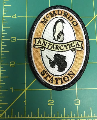 McMurdo Station Antarctica Embroidered Patch - We Ship Worldwide! New Unused • $9.99