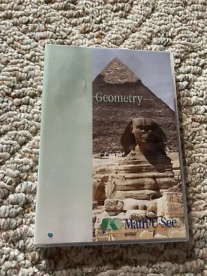 Math U See Geometry DVD By Steven Demme 2009 • $22