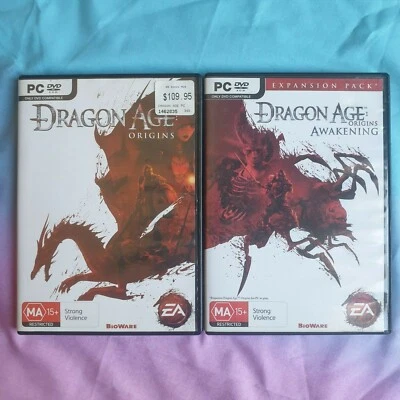 $35 • Buy Dragon Age: Origins + Awakening, PC Game + Expansion, 2009