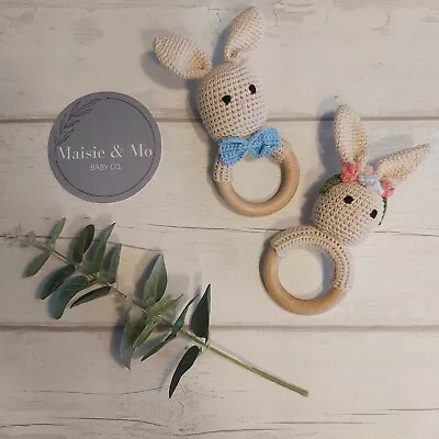 New Baby Shower Rattle Christening Boy/Girl/Unisex Gift Box Set Hamper Present • £15