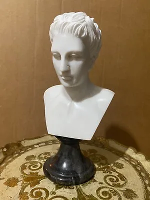 Marble Bust Of A Man With Bare Chest • $125