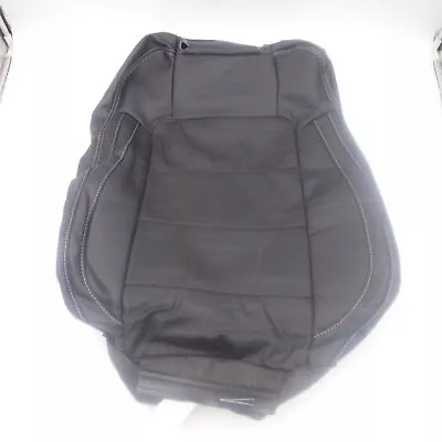 OEM Ford Mustang Ebony Front Left Driver Leather Seat Back Cover 2015-2023 • $224.99