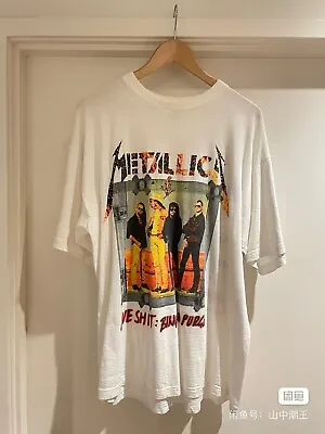 Vintage Metallica Shirt 1995 Euro Tour • $380