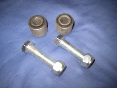 Mg Mgb Gt V8 Mgc Pair Of Front Anti Roll Bar End Eye Bushes  Inc Bolts Oe22/xid • $16.10