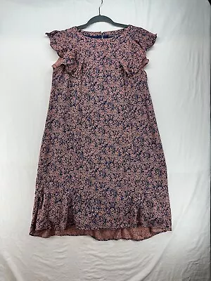 A PEA IN THE POD Maternity Dress Pink Blue Floral Women’s Size XS • $10