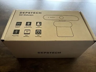 Depstech 1080p FHD Webcam NEW With Privacy Cover And Optional Mini Stand • $9.99