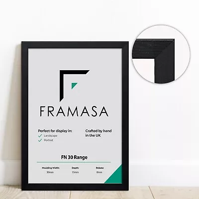 £9 • Buy A1 A2 A3 A4 Picture Frame Photo Frame Poster Frames Without & With White Mount