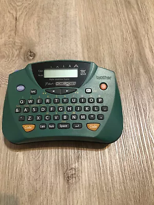 Brother Label Maker Printer Mini PT-65 Green P-Touch For Home And Hobby Works! • $29.91