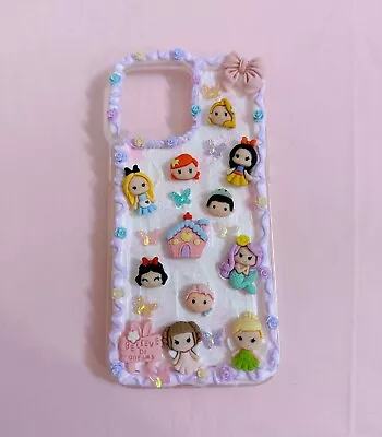 $40 • Buy Decoden IPhone Samsung Phone Case Handmade (Christmas, Cute, Kawaii)