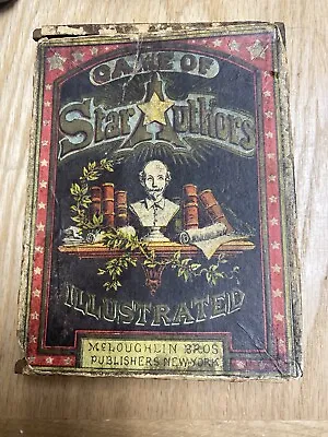 1877 McLoughlin Bros Publishers New York Game Of Star Authors  • $149.99