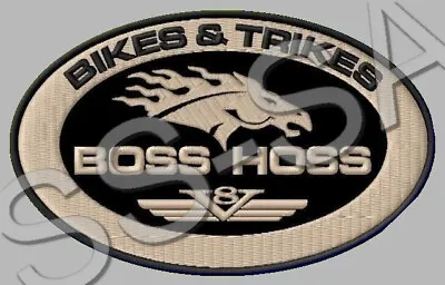 $13 • Buy *****boss Hoss V8 Bikes & Trikes Patch*****embroidery~5  Iron/sew On Motorcycles