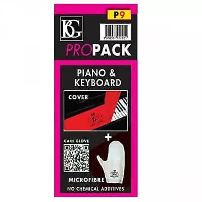 BG Model P9 Pro Pack For Piano (Keyboard Cover And Microfiber Glove) • $19.99