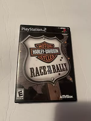 Harley-Davidson Motorcycles: Race To The Rally (Sony PlayStation 2 2006) • $3.95