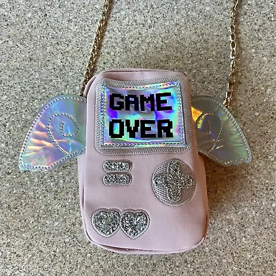 Kawaii Holographic Game Over Crossbody Bag • £9