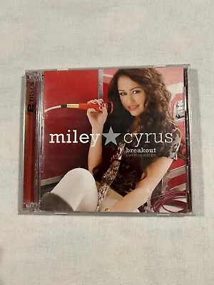 Miley Cyrus / Breakout / Platinum Edition / CD + DVD Set / 2008 • $6.41