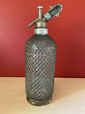 Vintage Sparklets Makers Seltzer Bottle Metal Mesh London • $36.80